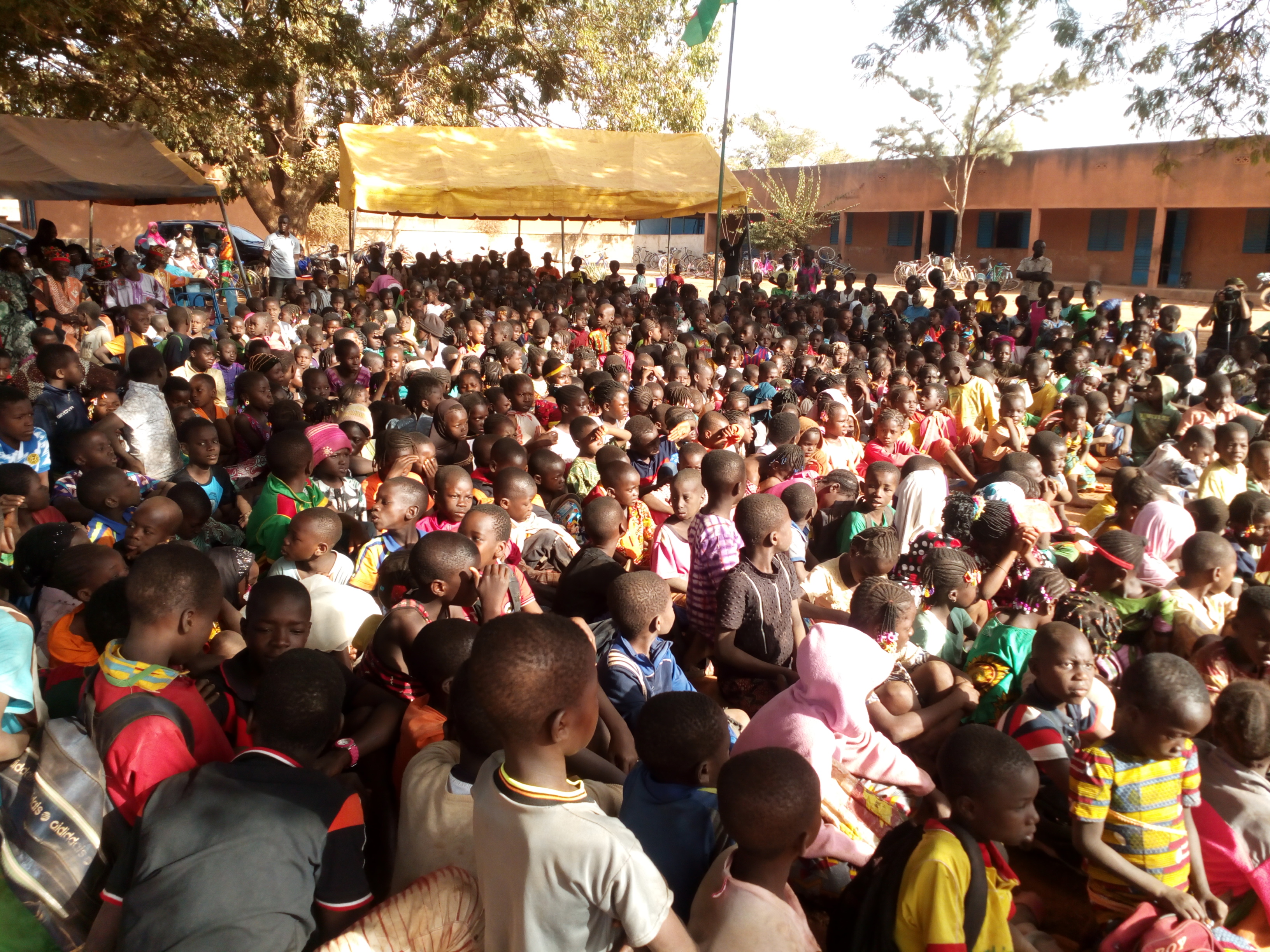Conte à l’école primaire Dassasgho : Les élèves, les enseignants et les autorités coutumières ont apprécié