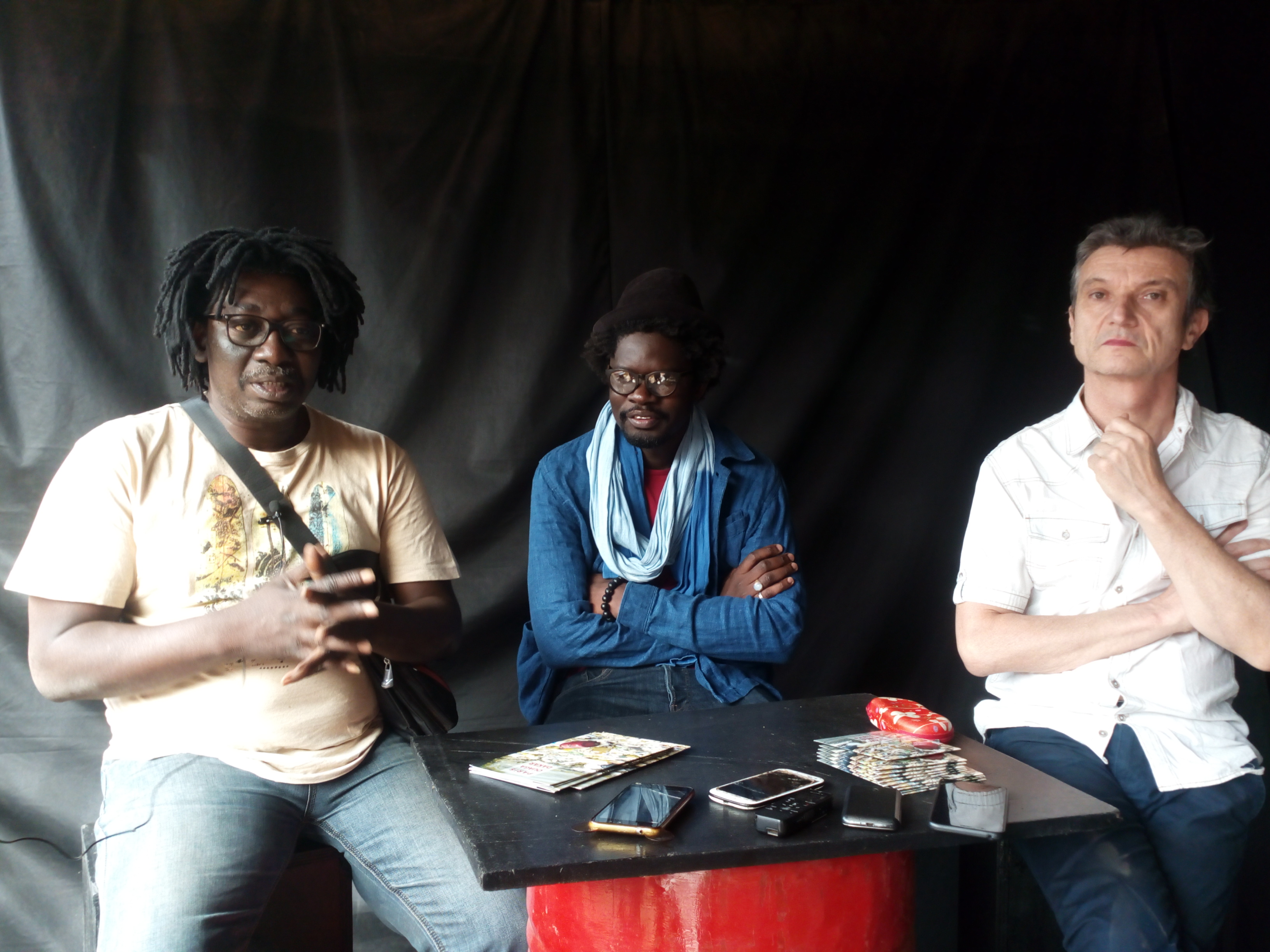Spectacle « Extinction » : Le trio musical du projet « Paris Ouaga Dakar » est à Ouagadougou