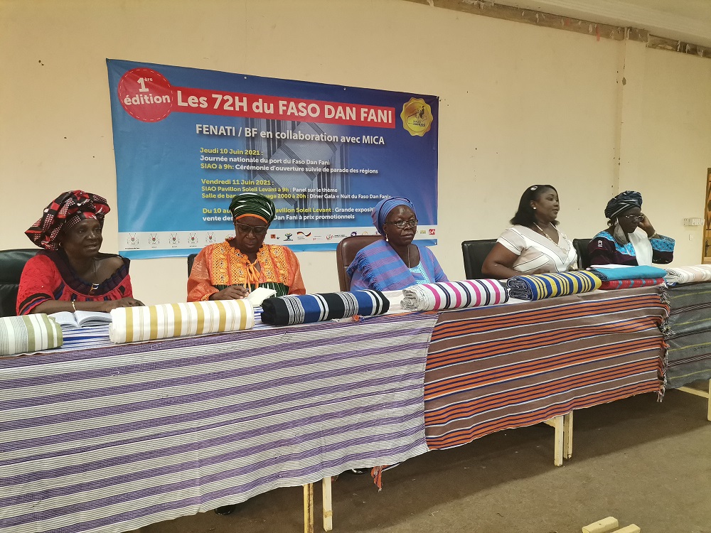 Les 72 heures du Faso Dan Fani : Pour promouvoir davantage le pagne tissé burkinabè