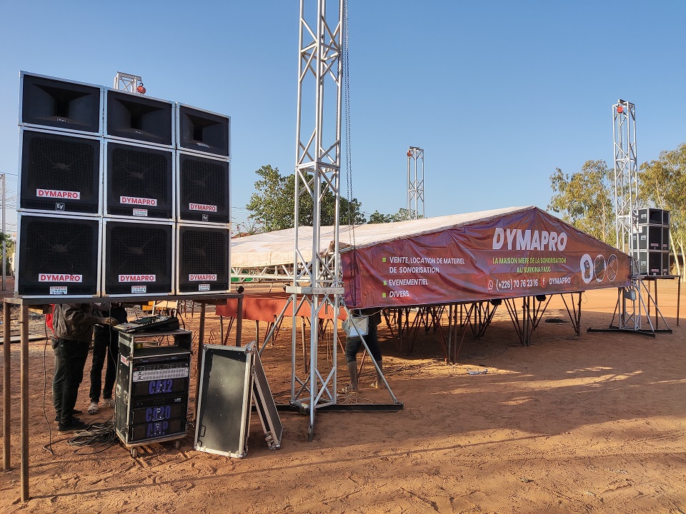 DYMAPRO : Le roi de la sonorisation évènementielle au Burkina