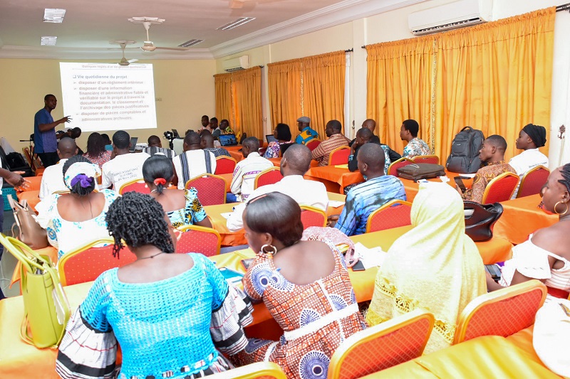 Koupéla : Des bénéficiaires du FDCT s’approprient les outils de gestion de projet