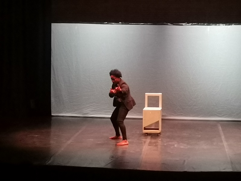 Danse chorégraphique : Sali Kobré se dénude sur scène