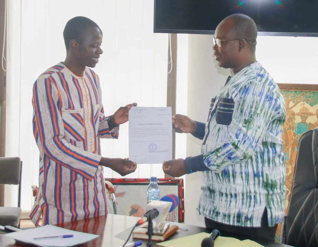 Ministère en charge de la culture : Le nouveau DCRP Nomwendé Rémi Ouédraogo installé dans ses fonctions