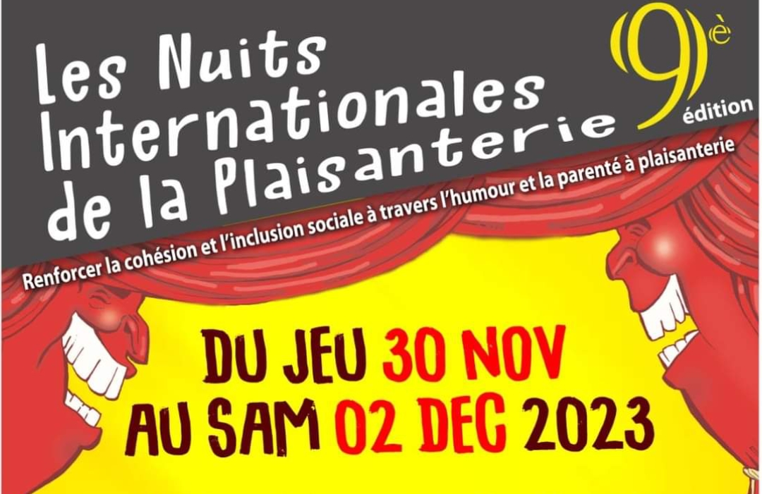 Les Nuits internationales de la plaisanterie 2023 : Du 30 novembre au 2 décembre