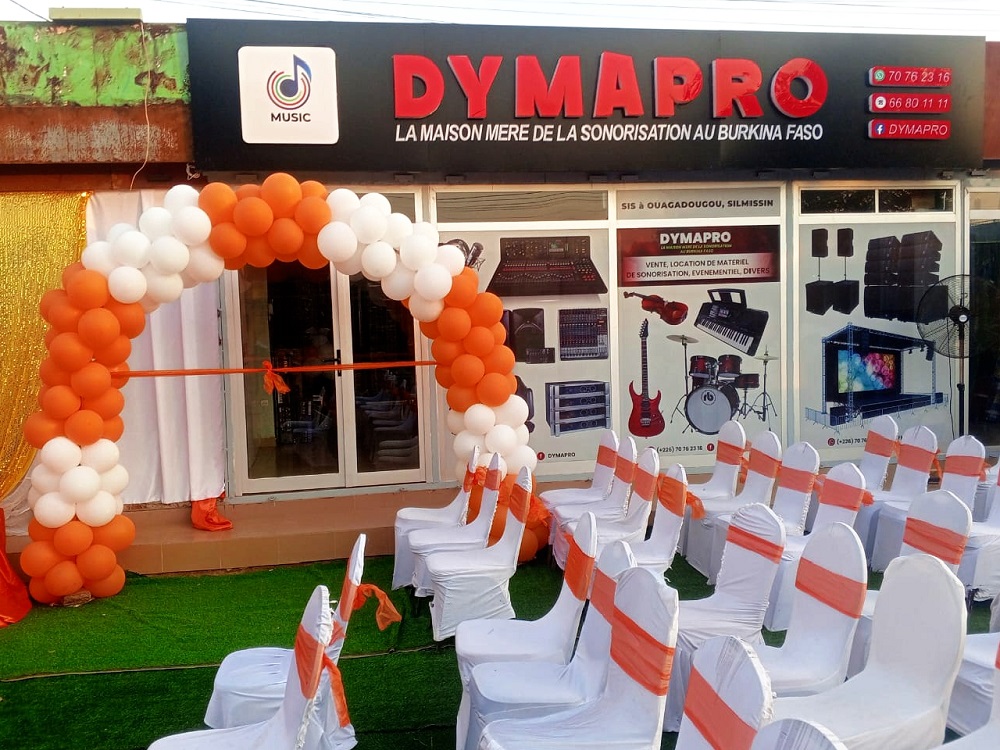 Sonorisation évènementielle : La boutique DYMAPRO fait peau neuve